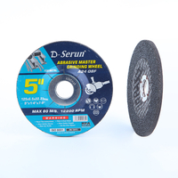 Bánh xe đĩa mài thẳng 125mm mài mòn cho kim loại với ISO9001